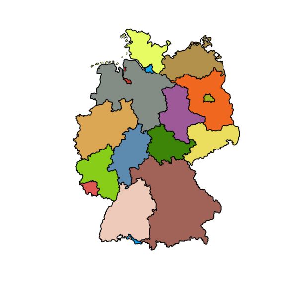 Datei:Deutschland - Bundesländer - Birgyul Nier.png