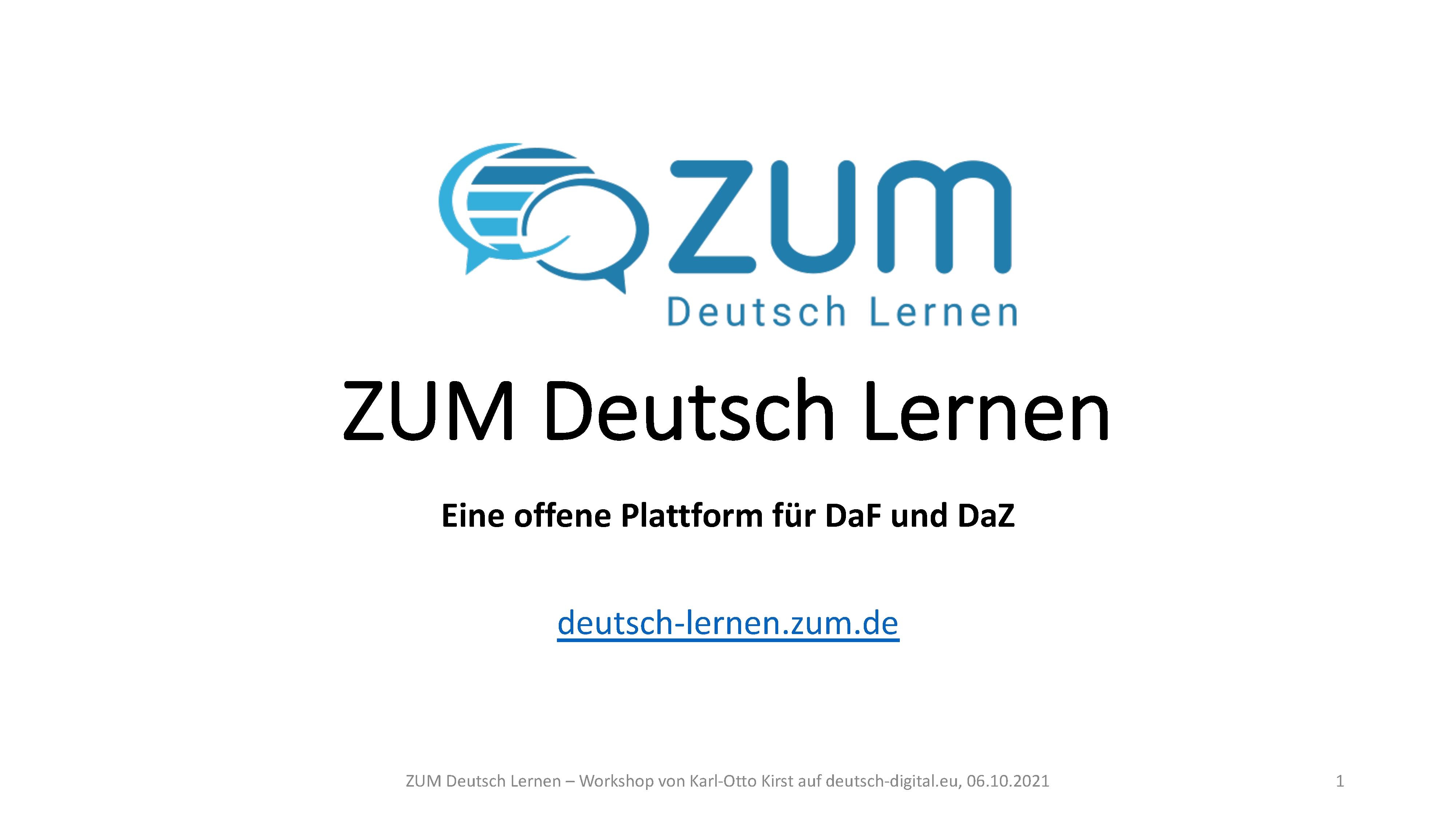 ZUM Deutsch Lernen - Präsentation Karl-Otto Kirst - Deutsch Digital - 2021-10-06.pdf