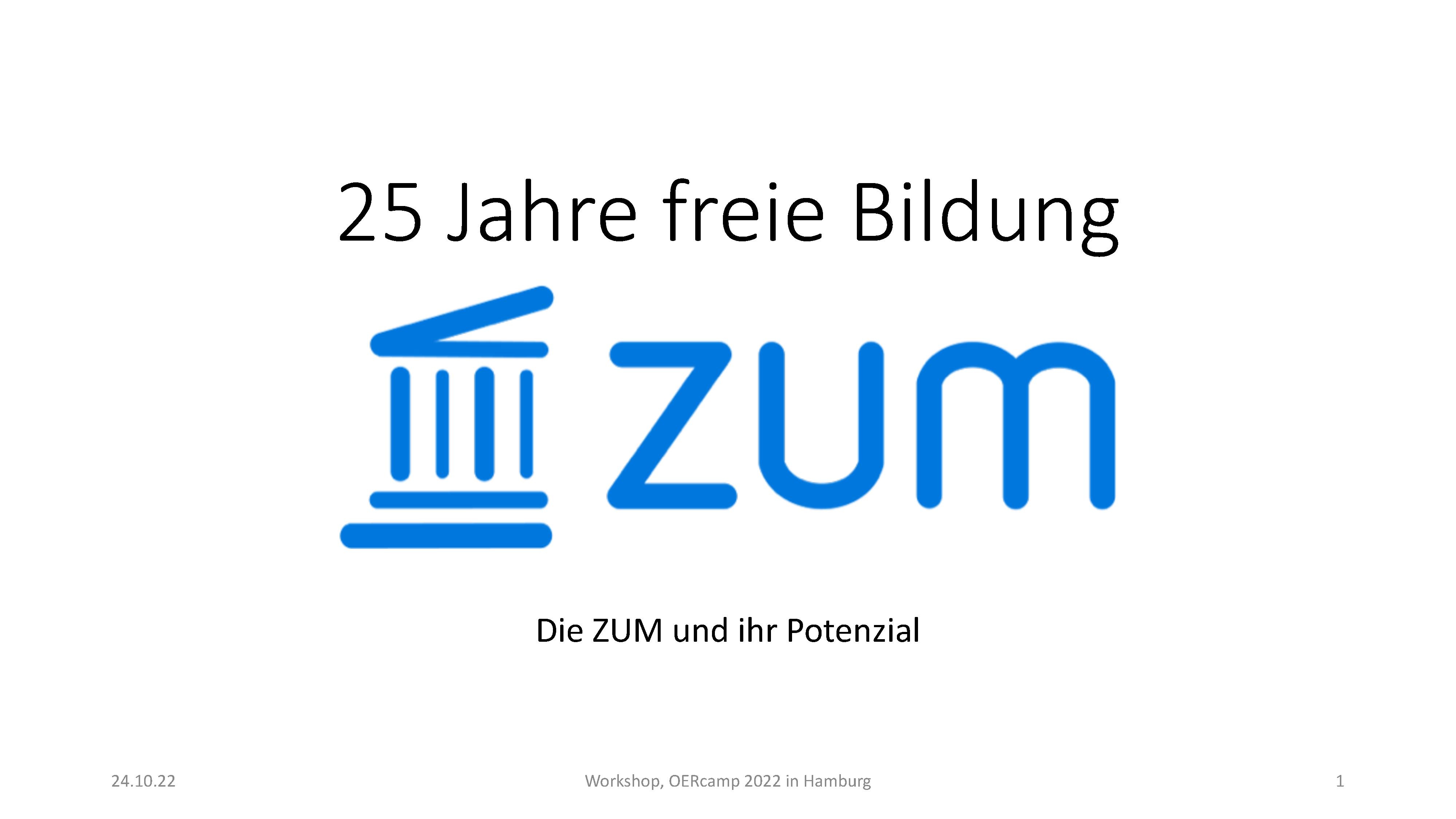 25 Jahre freie Bildung - Das Potenzial der ZUM.pdf